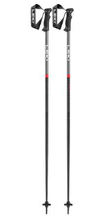 Bete ski - Bete Schi Leki QNTM Antracit/Rosu