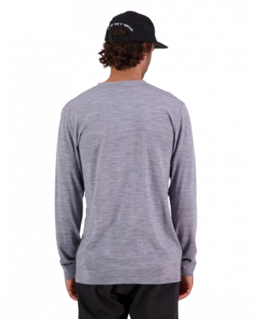 Bluza Barbati Mons Royale Classic Invert Grey Heather [4]