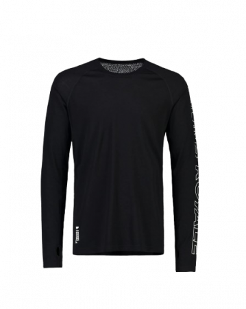 Tricouri - Bluza Barbati Mons Royale Temple Vert Lock Up Black