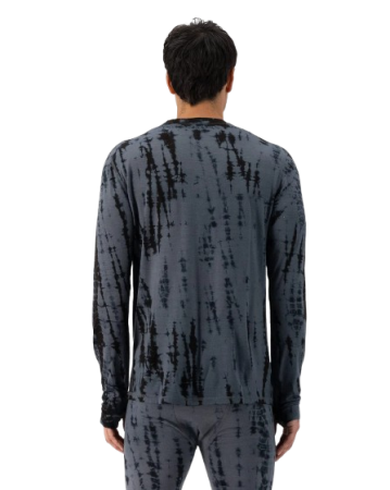 Bluza De Corp Merino Mons Royale Cascade LS VLU Grey Tie Dye [1]