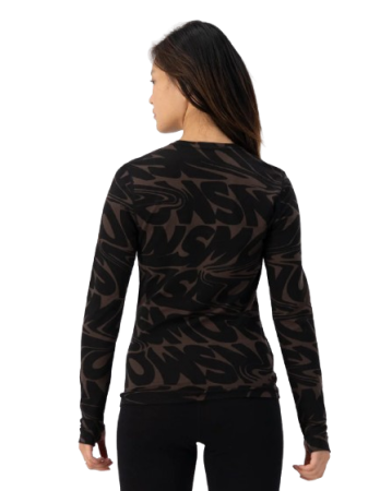 Bluza De Corp Merino Mons Royale Cascade Signal Lost Cedar [1]