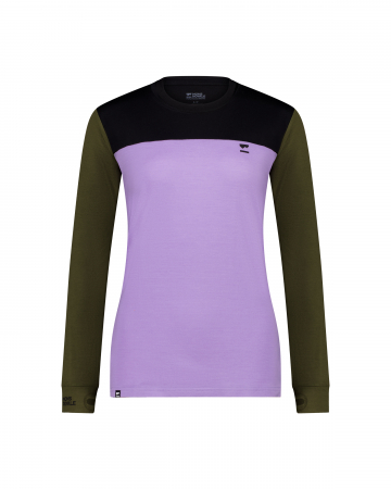 First layer - Bluza De Corp Merino Mons Royale Yotei Lupin Dark Olive Black