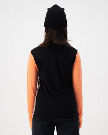 Bluza De Corp Merino Mons Royale Yotei Punch Cinder Black [3]
