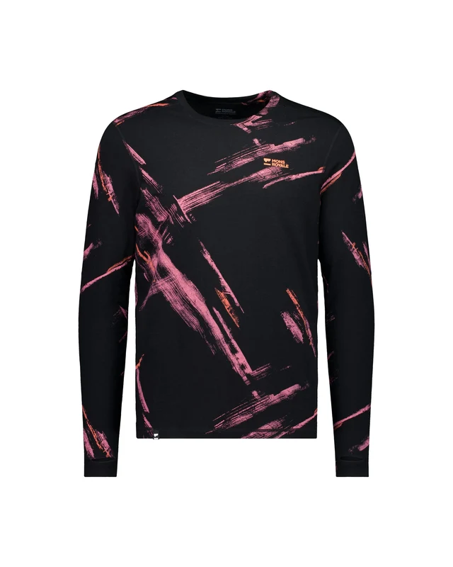 Aláöltözet - Mons Royale Cascade Merino férfi aláöltözet felső Airbrush