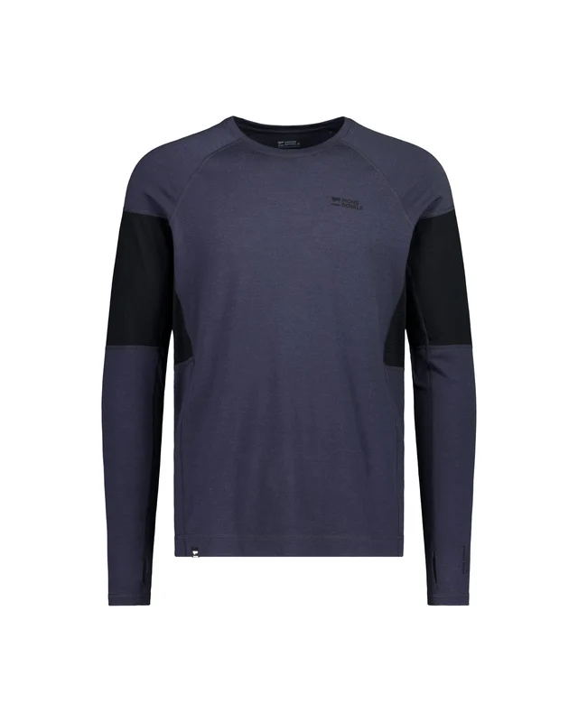 Aláöltözet - Mons Royale Olympus Merino férfi aláöltözet felső 9 Iron/Black