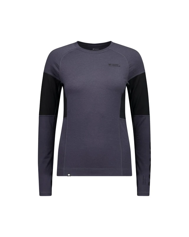 Aláöltözet - Mons Royale Olympus Merino női aláöltözet felső 9 Iron/Black