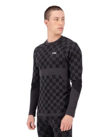 Bluza Mons Royale Barbati First Layer Ascender Forged Iron Black [1]