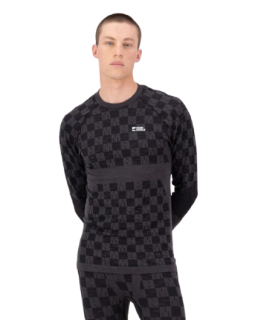 Bluza Mons Royale Barbati First Layer Ascender Forged Iron Black [4]