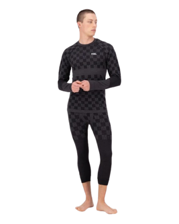 Bluza Mons Royale Barbati First Layer Ascender Forged Iron Black [5]