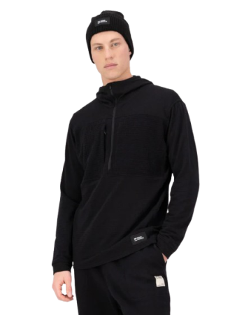 Bluza Mons Royale Barbati Mid Layer Fleece 1/2 Zip Black [7]