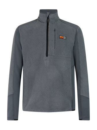 Mid Layer - Bluza Protest PRTCalgary 1/4 Zip Basalt Grey Barbati