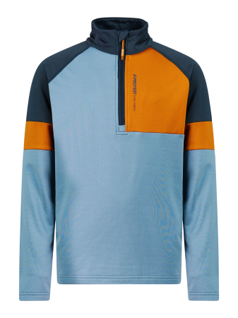 Mid Layer - Bluza Protest PRTJohnson 1/4 Zip Stone Blue Copii