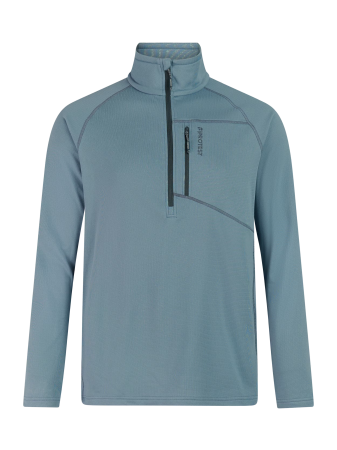 Mid Layer - Bluza Protest PRTRekody 1/4 Zip Stone Blue Barbati