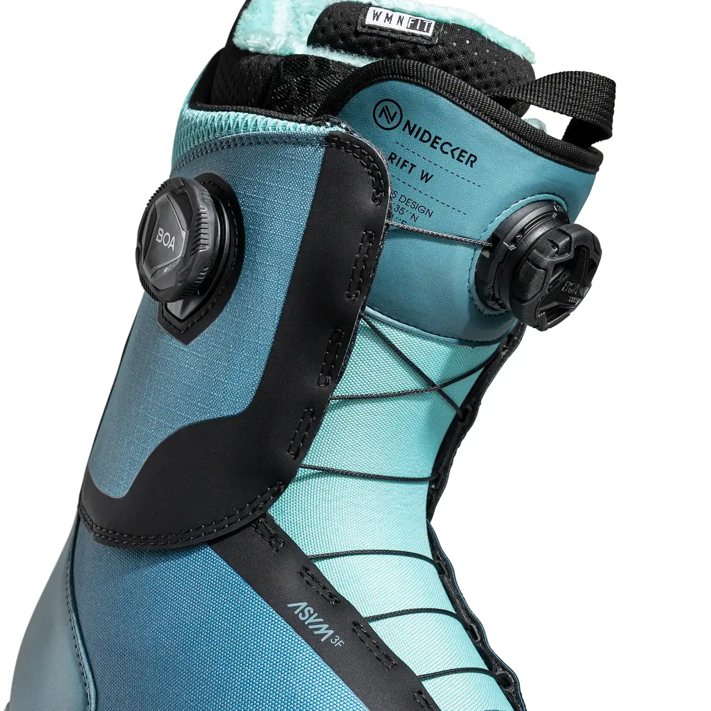Boots Snowboard Nidecker Femei Rift Aqua Blue 25/26 [2]