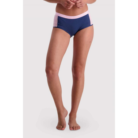 Boxeri MONS ROYALE W SYLVIA BOYLEG DARK DENIM/POW Pink [1]