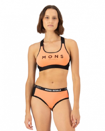 Bustiera Femei Mons Royale Stella X-Back Punch/Black [1]