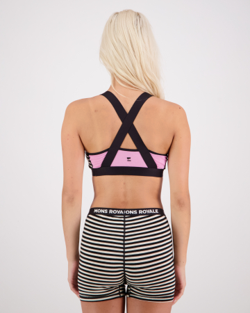BUSTIERA MERINO MONS ROYALE STELLA X- BACK PINK [3]
