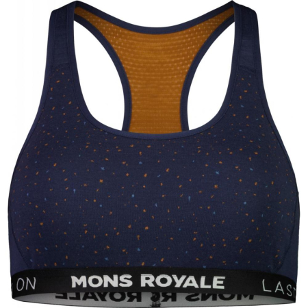 Bustiere - BUSTIERA MERINO SIERRA SPORTS MONS ROYALE MIDNIGHT