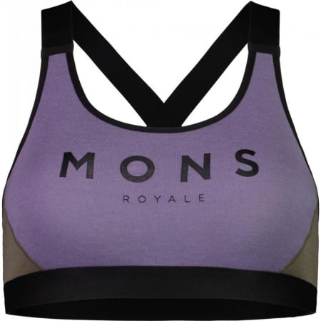 Bustiere - BUSTIERA MERINO X BACK MONS ROYALE STELLA WALNUT