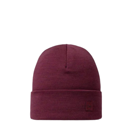 Neck-uri - Caciula Buff Adulti Merino Heavy Solid Tibetan Red