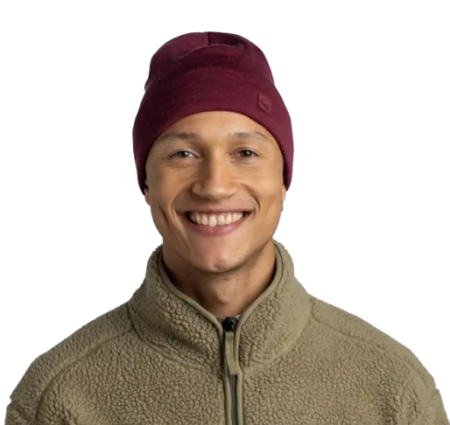 Caciula Buff Adulti Merino Heavy Solid Tibetan Red [3]