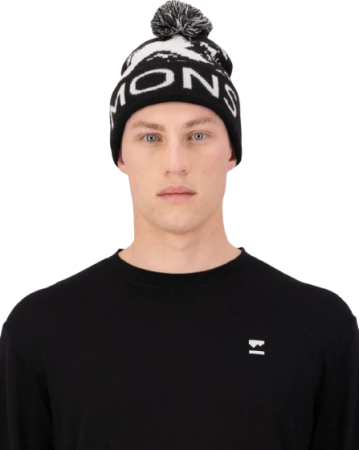 Caciula Mons Royale Mtn Pixel Pom Pom Black White [2]