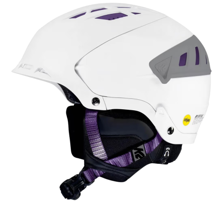 Helmets - K2 Virtue MIPS Women's Ski Helmet Pearl White