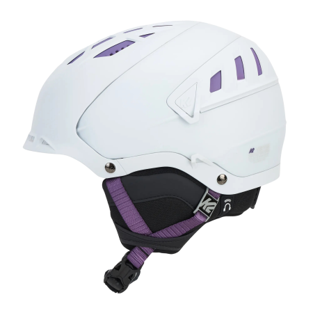 Helmets - K2 Virtue Women's Ski Helmet Pearl White
