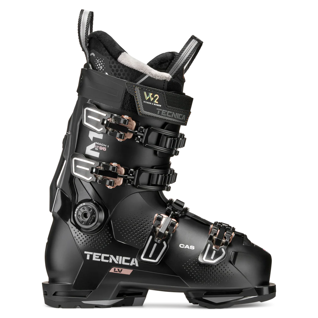 Clapari - Clapari Ski Tecnica Mach1 Femei LV 95 W Black 25/26