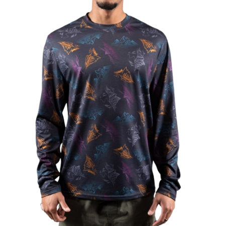 First layer - First Layer Jones Rec Long Sleeve Tech Granite Gray