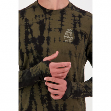 Bluza Termica Merino 200 Cascade Tie Dye [2]