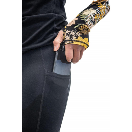 First Layer Merino Mons Royale Active Leggings Black [2]