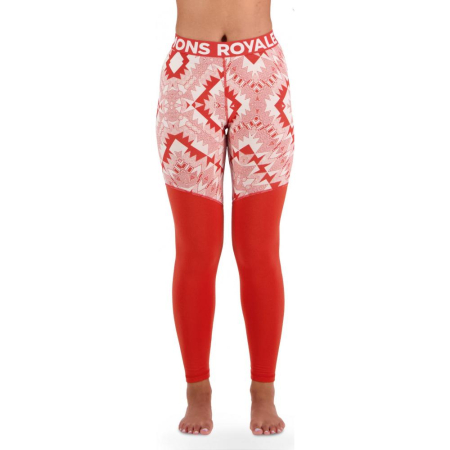First layer merino Mons Royale Cascade Merino Flex 200 Legging Retro Red Nordtek [1]