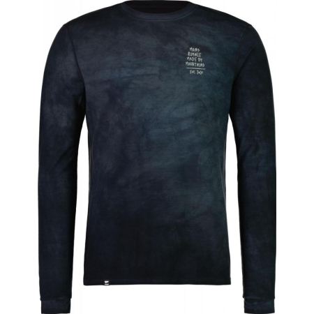First layer - First Layer Mons Royale Cascade Merino Flex 200 LS Black Acid Wash