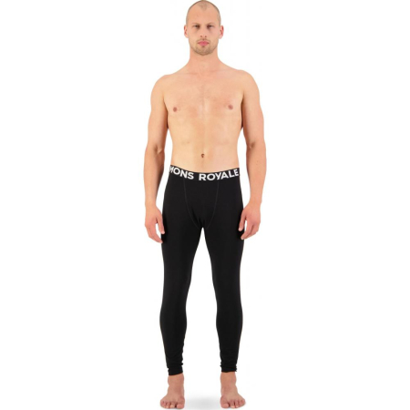 First layer - First Layer Mons Royale Cascade Merino Flex Legging Black