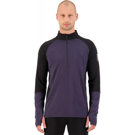 First Layer merino Mons Royale Olympus Half Zip Black [0]