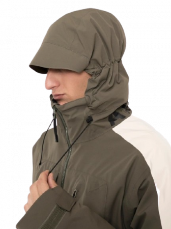 Geaca Armada Barbati Anorak Wetherill 2L Ins Olive Natural 15K [7]