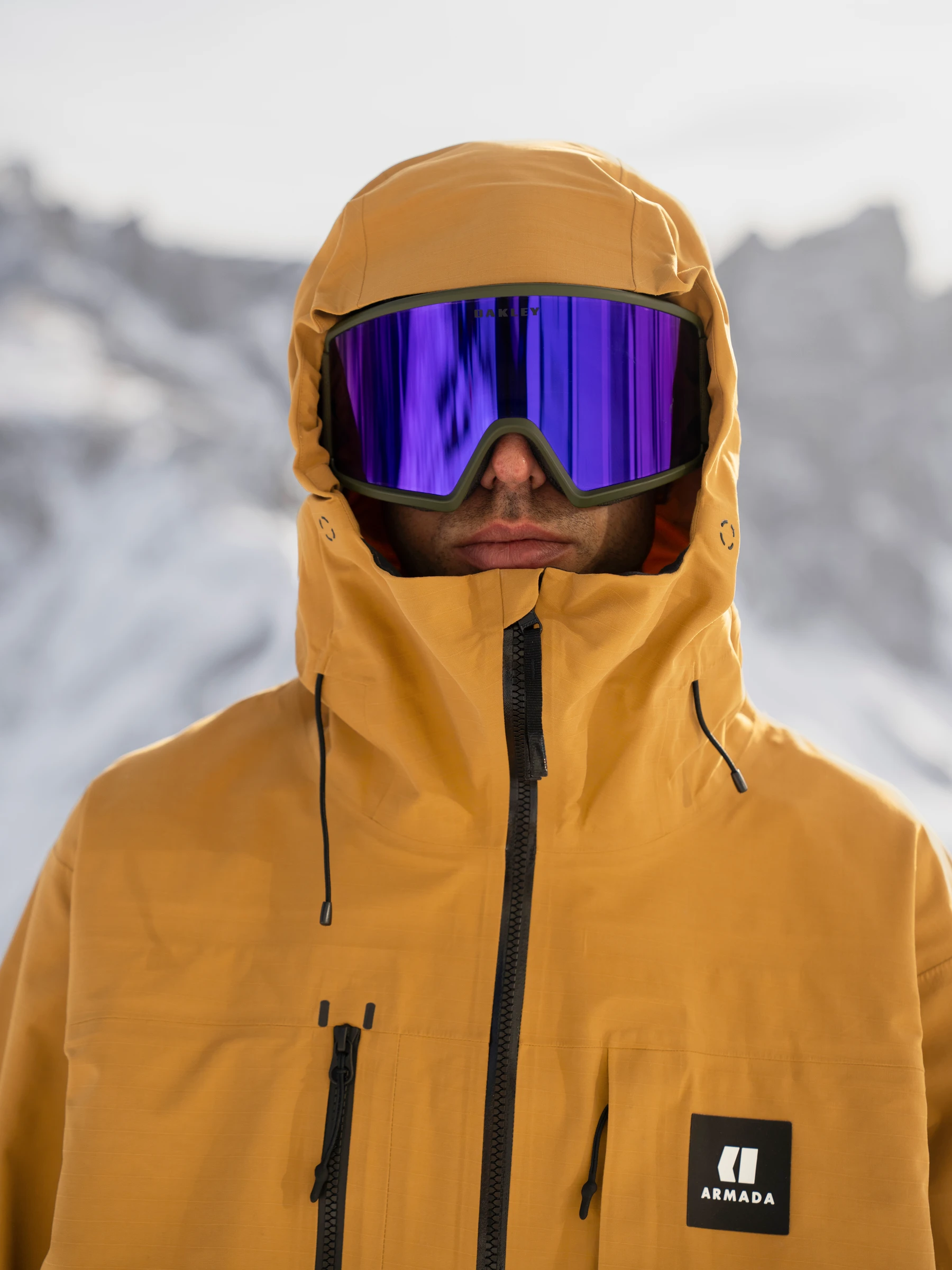 Geaca Armada Barbati Grands 3L Golden Brown 20K [5]