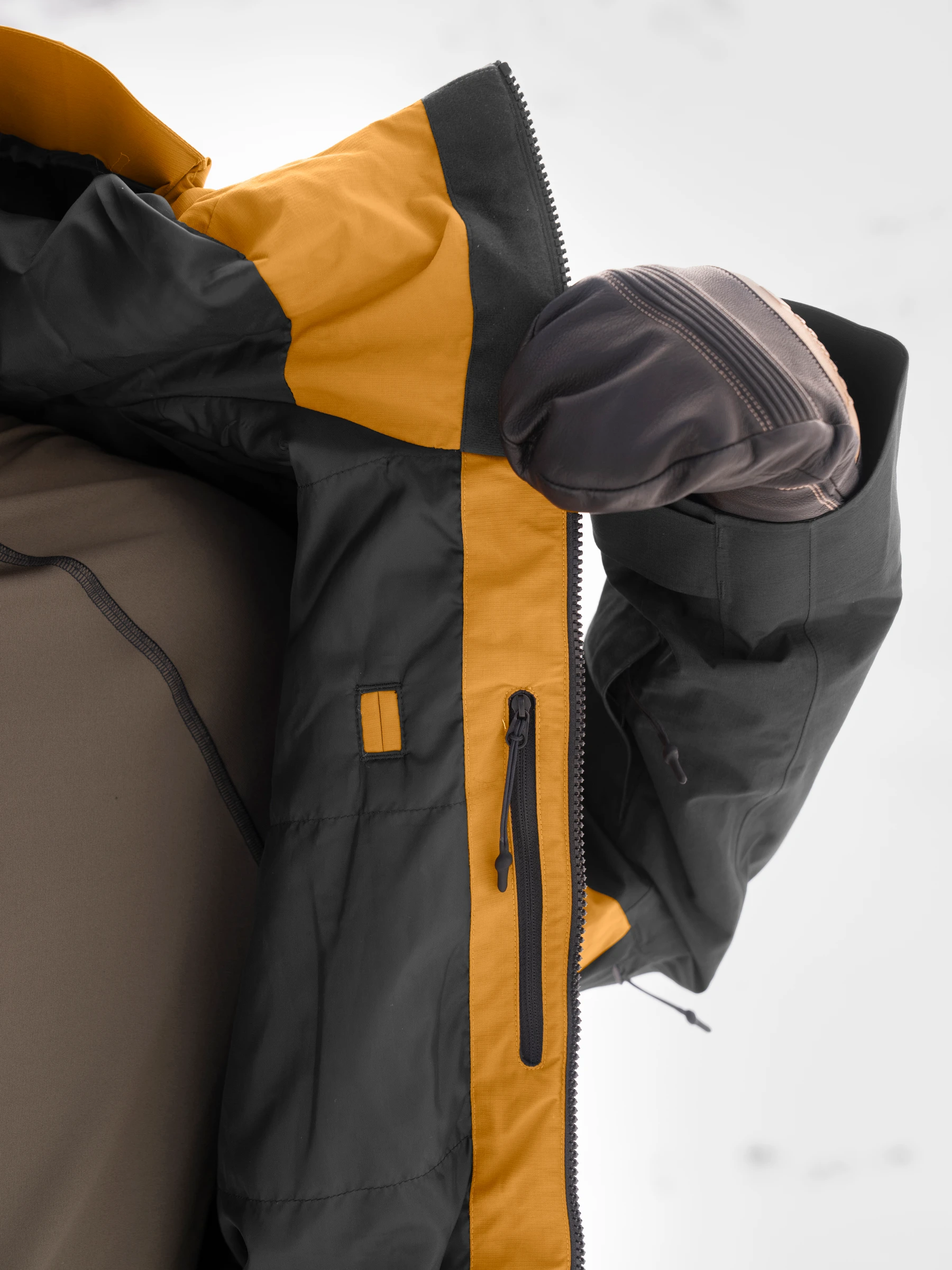 Geaca Armada Barbati Romer 2L Gore-Tex Insulat Golden Brown Gore-Tex [5]