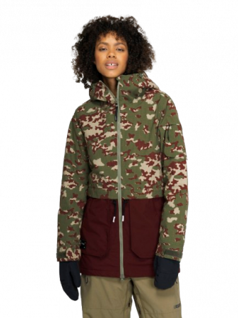 Geaca Armada Dama Lisbon Insulated Burgundy Fleck 10K [3]