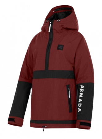 Geaca Armada Dama Rosalie 2L Insulated Anorak Burgundy/Black 10K [2]