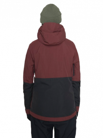Geaca Armada Dama Rosalie 2L Insulated Anorak Burgundy/Black 10K [4]