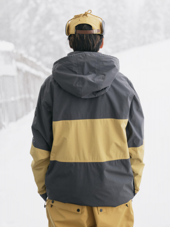 Geaca Armada Barbati Salisbury 2L Anorak Indigo-Honey 10K [12]