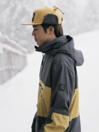 Geaca Armada Barbati Salisbury 2L Anorak Indigo-Honey 10K [13]