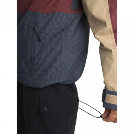 Geaca Armada Barbati Salisbury 2L Anorak Khaki/Burgundy 10K [5]