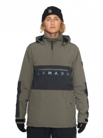 Geaca Armada Barbati Salisbury 2L Anorak Olive/Black 10K [4]