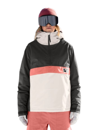 Geci - Geaca Hanorac Armada Femei Rosalie 2L Insulated Black Cream 15K