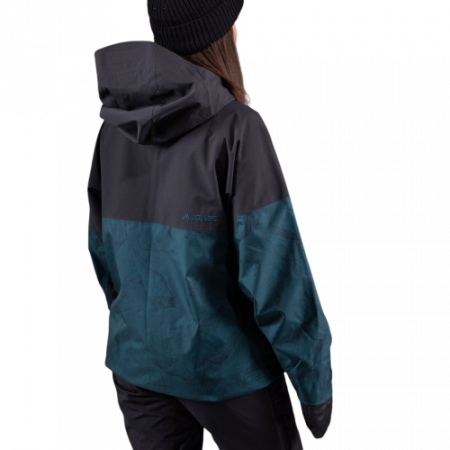 Geaca Hanorac Jones Dama MTN Surf Rec Pacific Teal 20K [7]