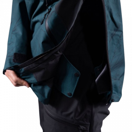 Geaca Hanorac Jones Dama MTN Surf Rec Pacific Teal 20K [5]