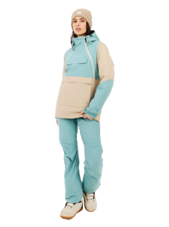 Geaca Hanorac Protest Femei PRTFall Glacial Blue 10K [8]